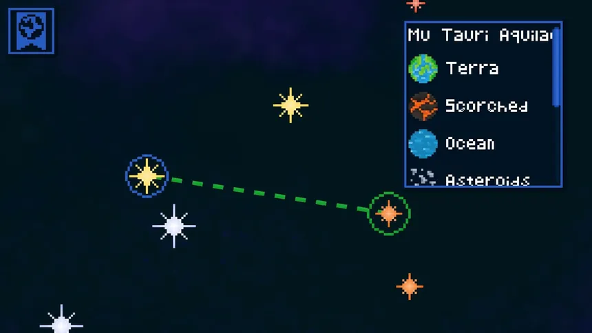 Скриншот 2 к игре Tiny Pixel Planets