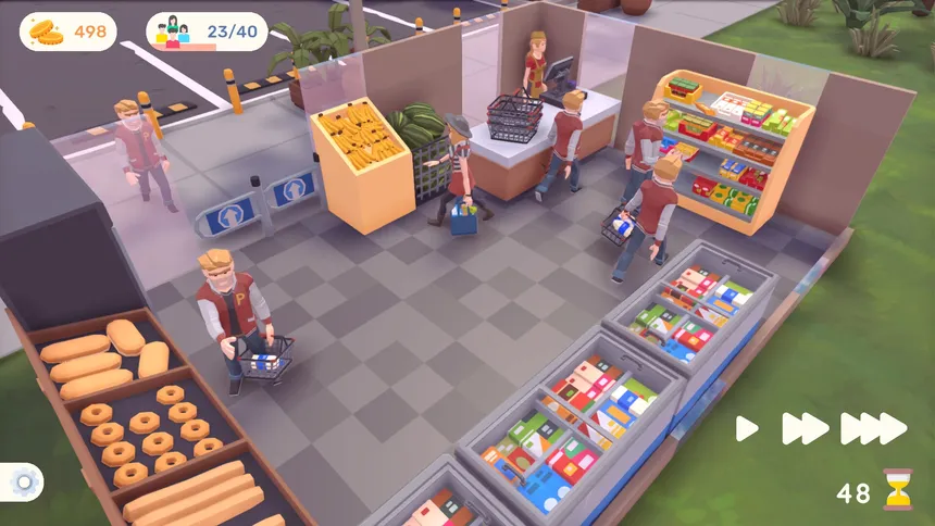 Скриншот 5 к игре Local Supermarket Tycoon