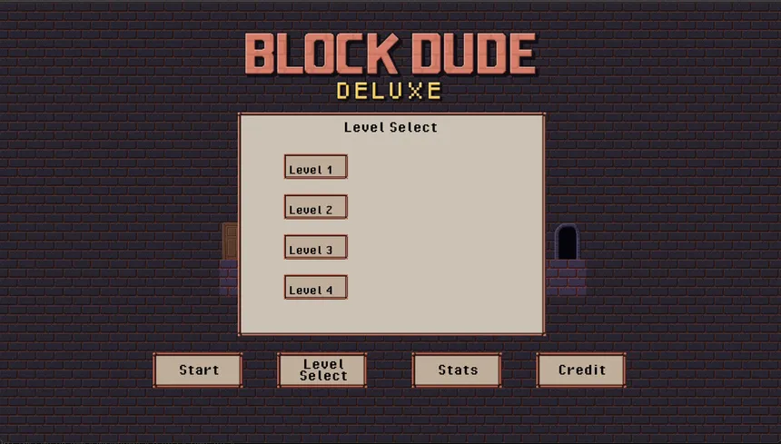 Скриншот 4 к игре Block Dude Deluxe