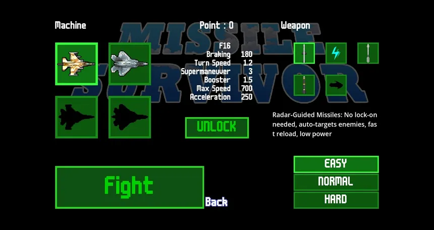 Скриншот 1 к игре Missile Survivor