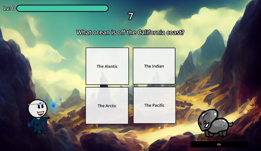 Скриншот 1 к игре RPG Quiz