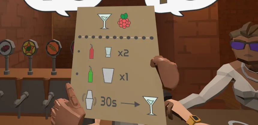 Скриншот 4 к игре Bar Night VR