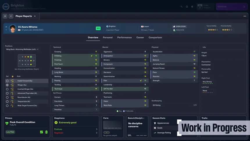 Скриншот 3 к игре Football Manager 25