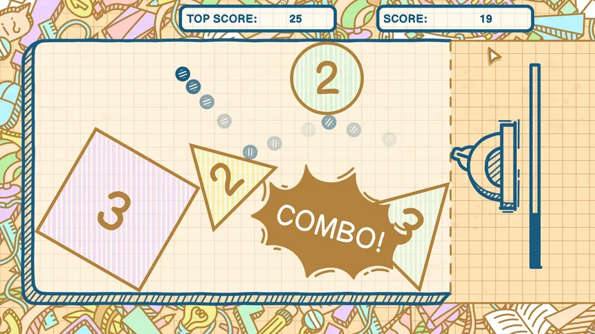 Скриншот 2 к игре Geometry Shooter Pro