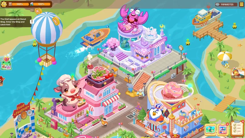 Скриншот 2 к игре Idle Animal Plaza
