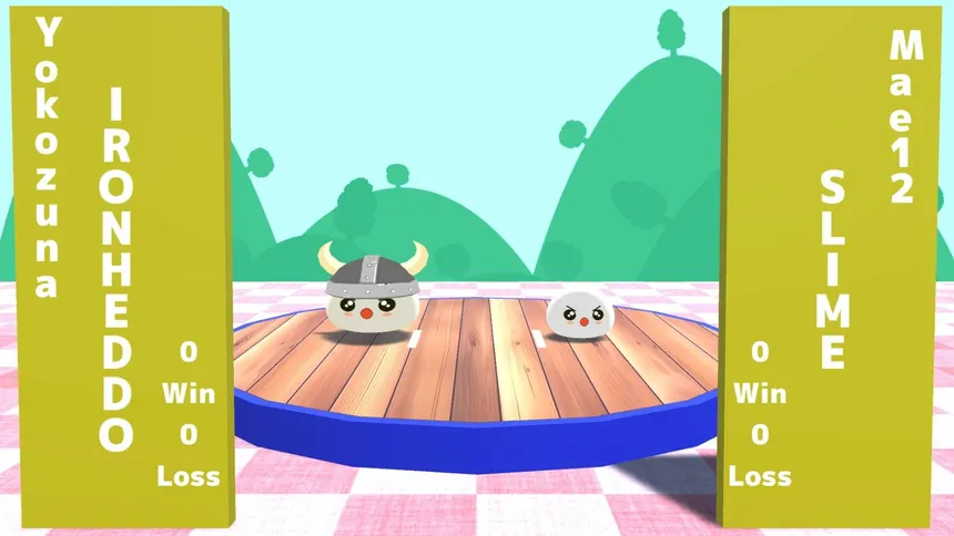 Скриншот 2 к игре Sumo wrestler Slime
