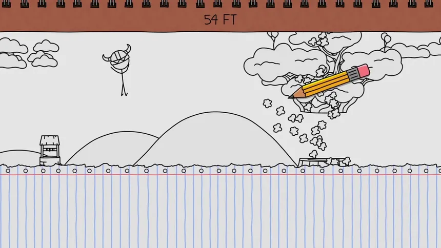 Скриншот 4 к игре Sketchy Marathon