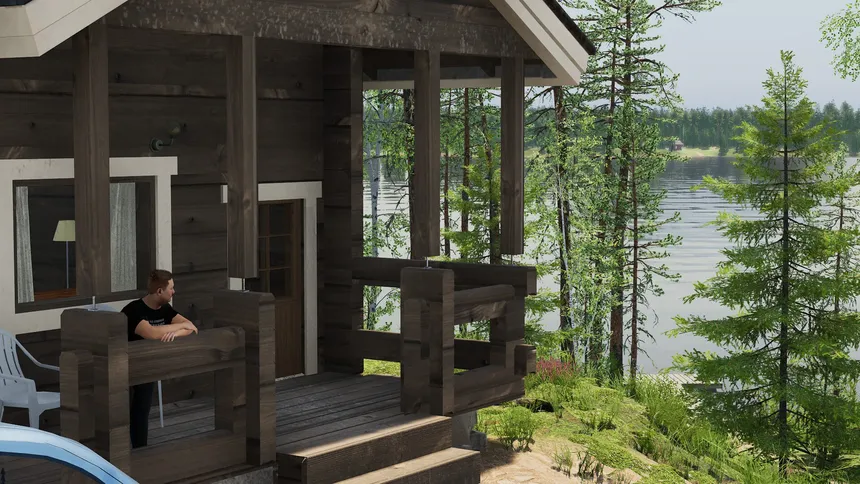 Скриншот 8 к игре Finnish Cottage Simulator