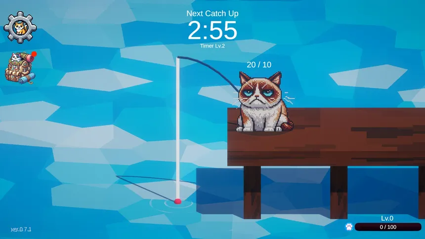 Скриншот 4 к игре Cats Fishing for Cats