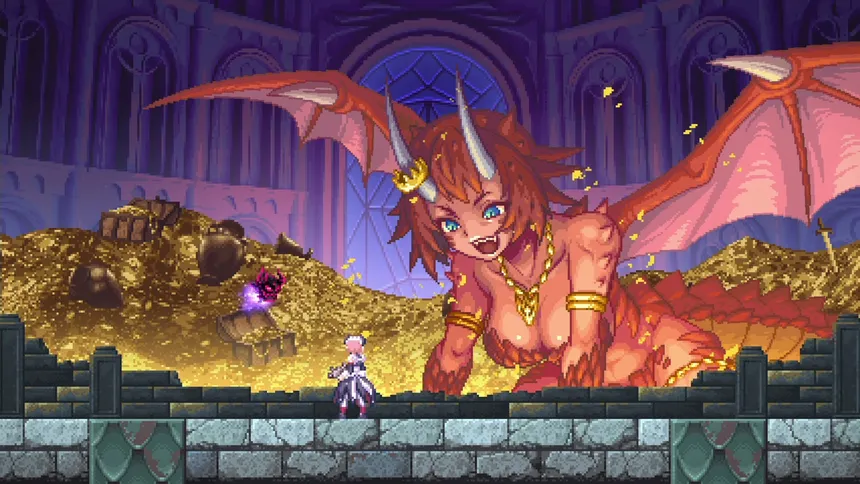 Скриншот 4 к игре Gal Guardians: Servants of the Dark