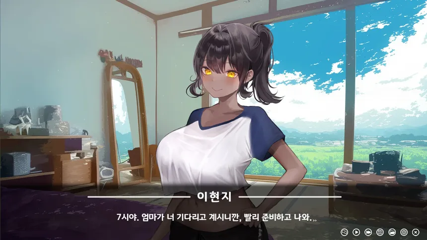 Скриншот 1 к игре 그 어느 여름날의 이야기 : 그래픽 리마스터 GRAPHIC REMASTERED