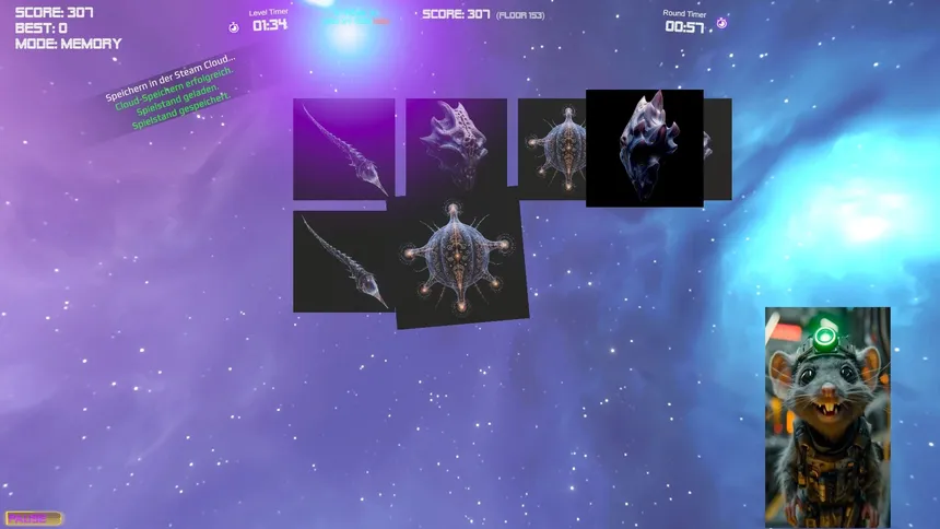Скриншот 4 к игре Space Memory TDG