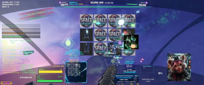 Скриншот 6 к игре Space Memory TDG
