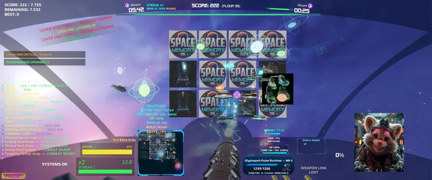Скриншот 7 к игре Space Memory TDG