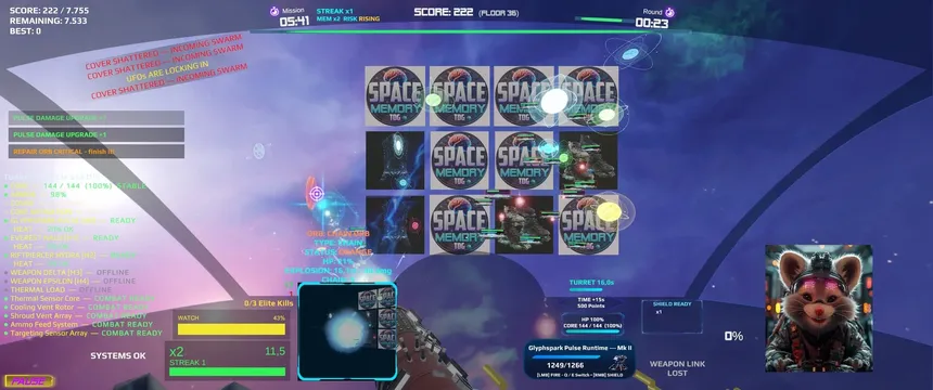 Скриншот 8 к игре Space Memory TDG