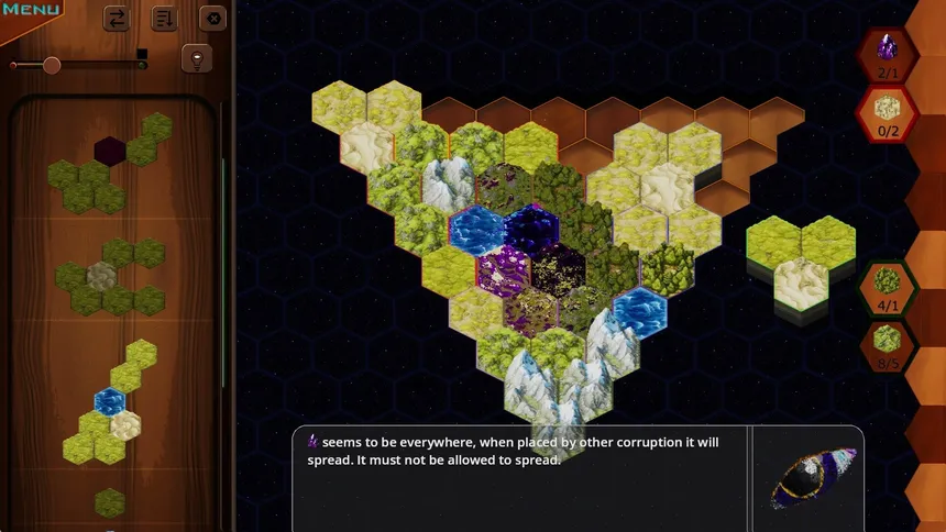 Скриншот 1 к игре HexaTerra