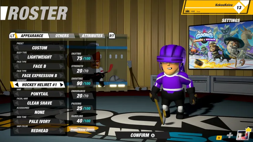 Скриншот 3 к игре Hockey Super Squad