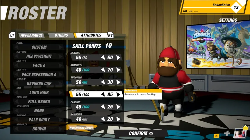 Скриншот 8 к игре Hockey Super Squad