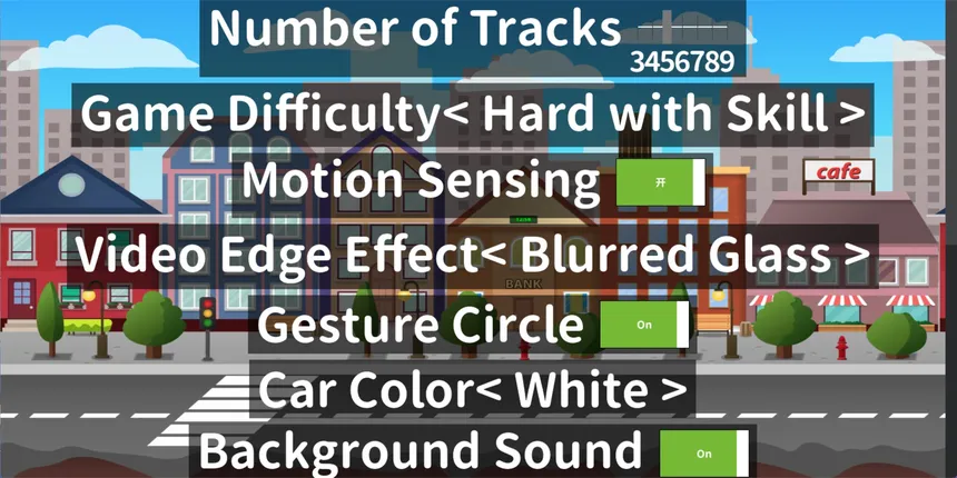 Скриншот 2 к игре 体感赛车 Motion sensing car