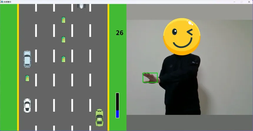 Скриншот 4 к игре 体感赛车 Motion sensing car