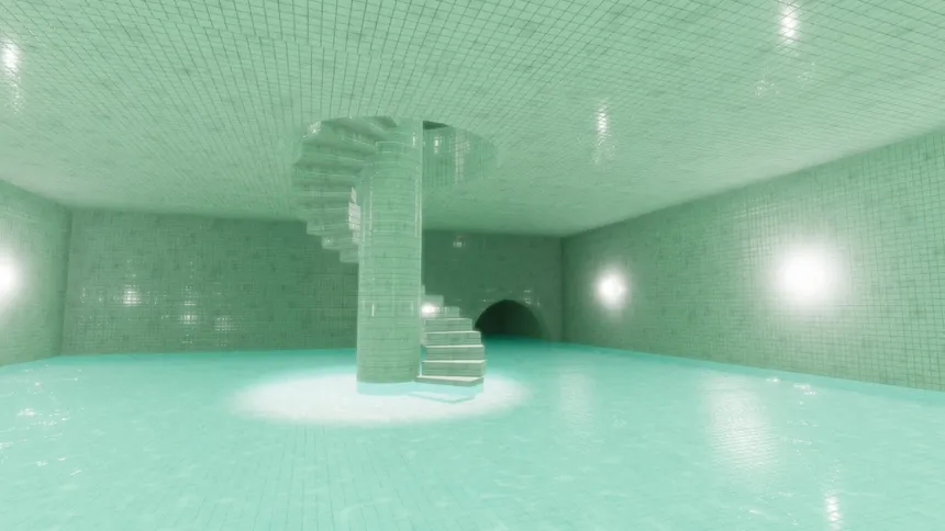 Скриншот 5 к игре The Wetrooms: Liminal Pools