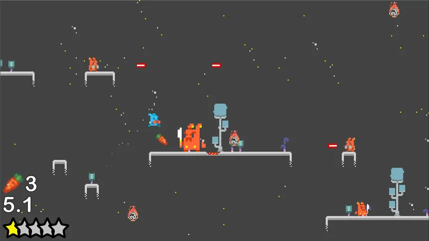 Скриншот 1 к игре Blue Rabbit, Black Future