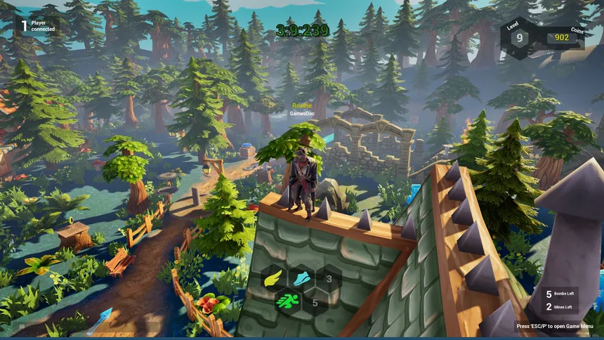 Скриншот 3 к игре JUMP! The Floor Is...