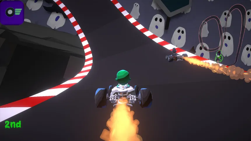 Скриншот 4 к игре Monster House Racing