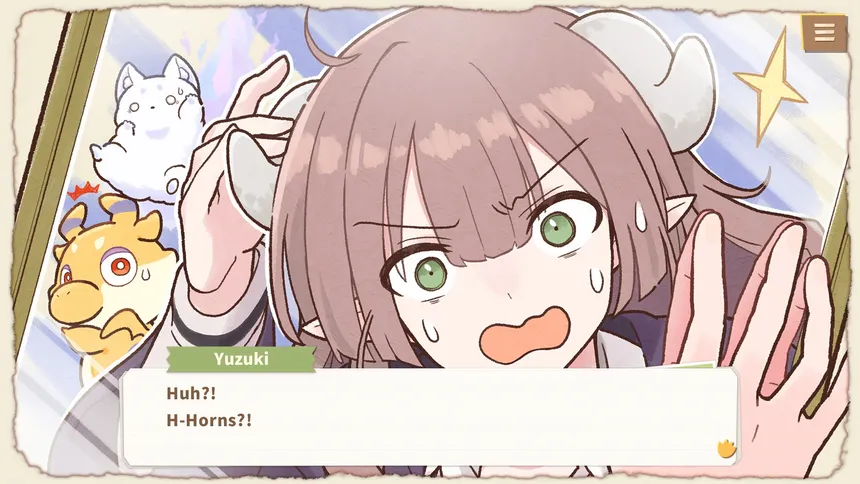 Скриншот 1 к игре MONPIC -小さなドラゴンと竜化の少女-