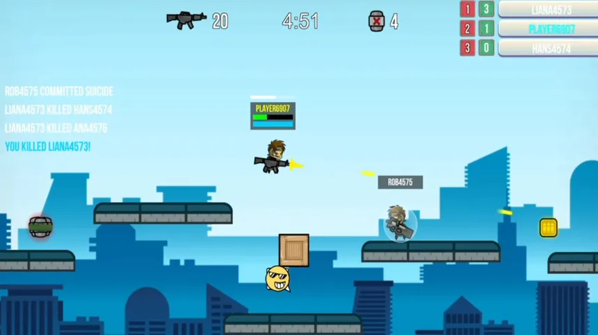 Скриншот 2 к игре Tiny Shooters
