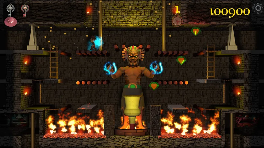 Скриншот 2 к игре Montezuma's Revenge - The 40th Anniversary Edition