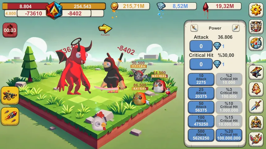 Скриншот 6 к игре Infinite Idle: Online Clicker RPG