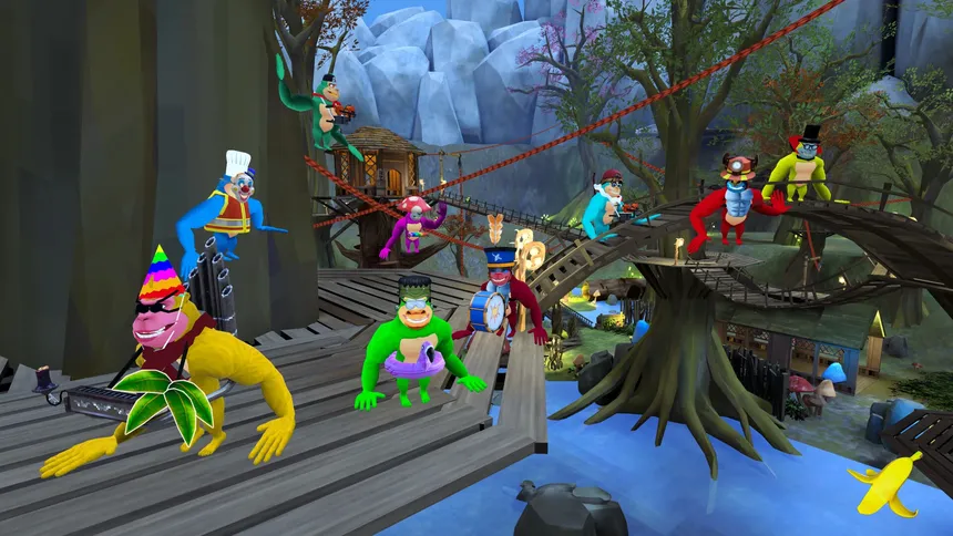 Скриншот 1 к игре Monkey Tag Arena