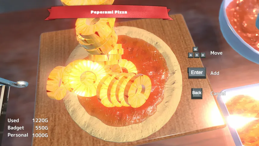 Скриншот 2 к игре Pizza Delivery in a Storm