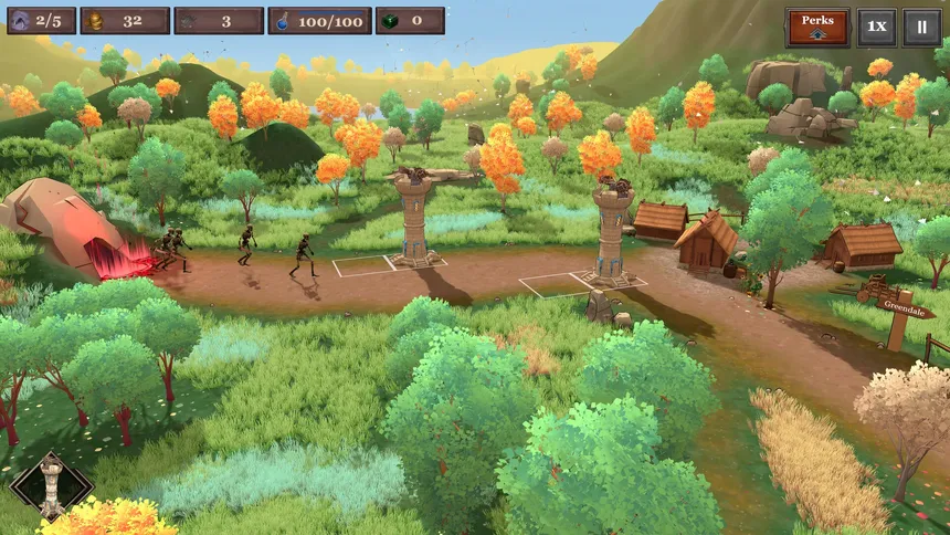 Скриншот 1 к игре Save The Village - Tower Defense