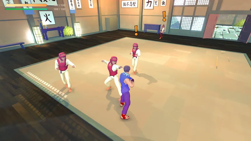 Скриншот 1 к игре Karate Punk