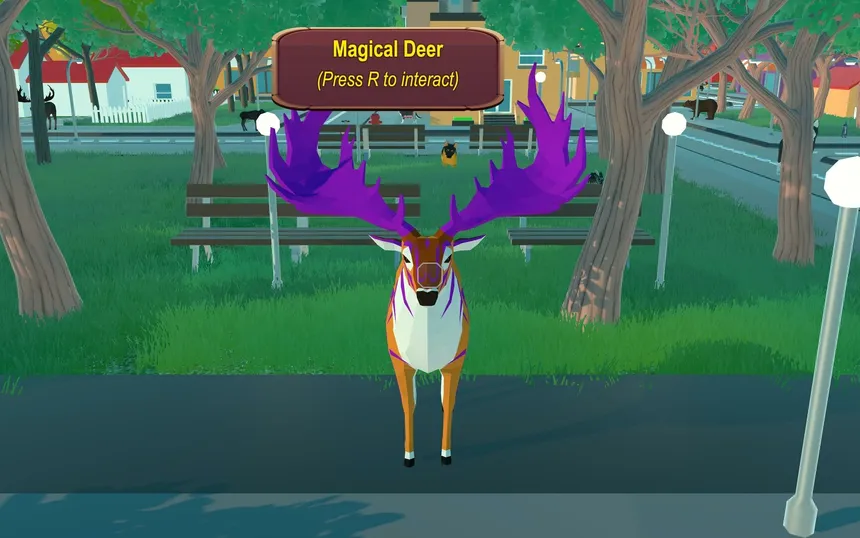 Скриншот 1 к игре A Conversation With A Magical Deer