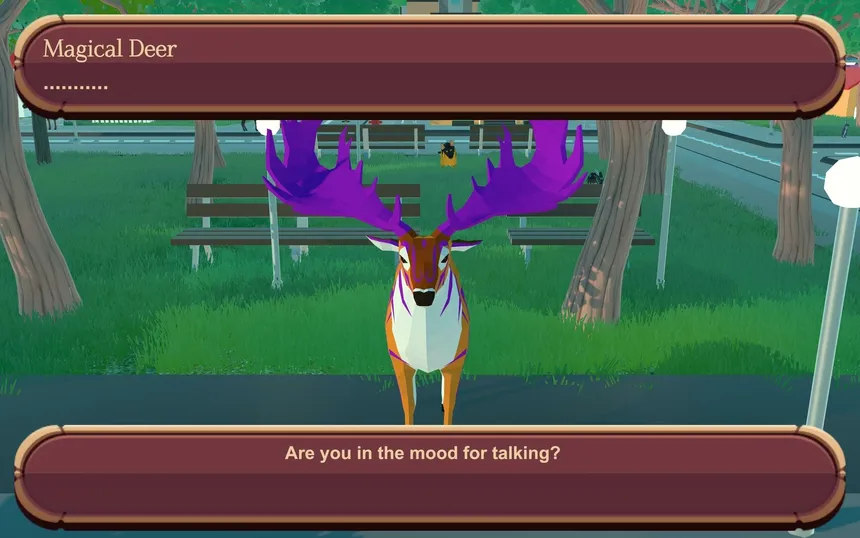 Скриншот 4 к игре A Conversation With A Magical Deer