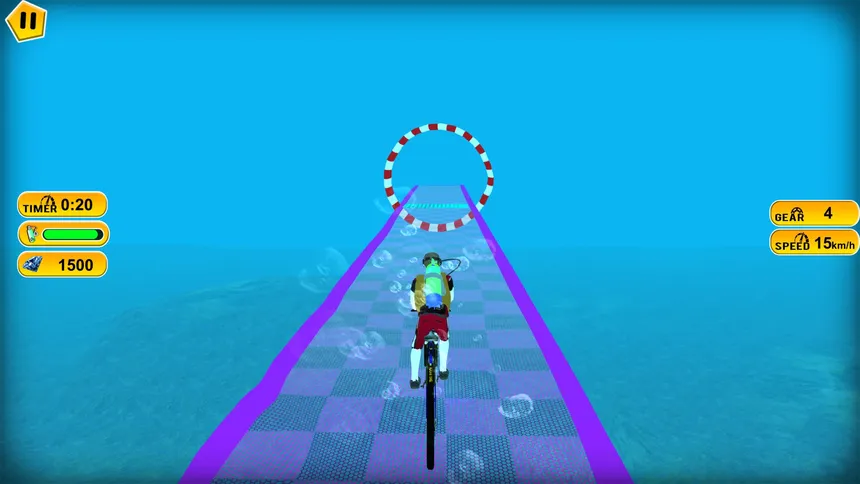 Скриншот 2 к игре Underwater Cycling