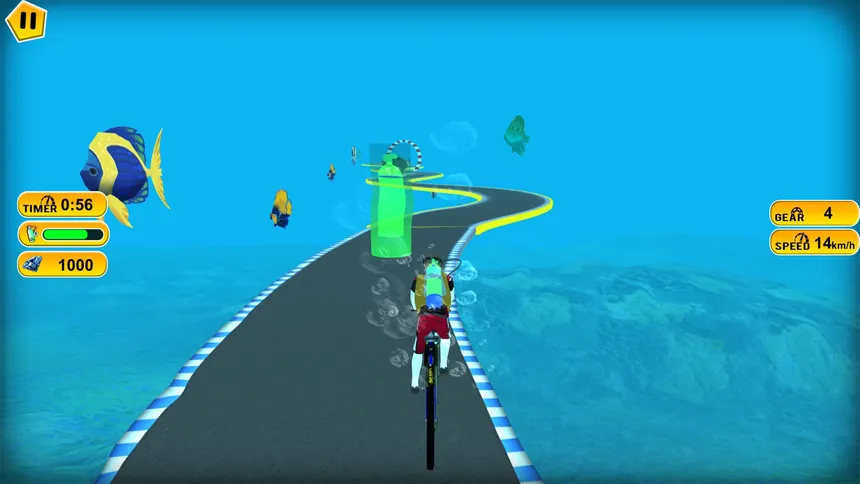 Скриншот 4 к игре Underwater Cycling