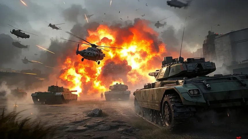 Скриншот 1 к игре Танковая арена: Полное действие