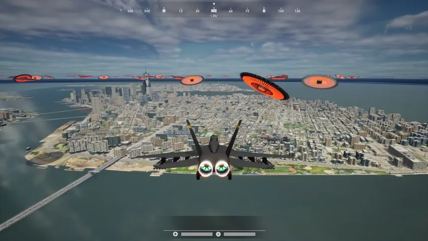 Скриншот 4 к игре Jet Fighters with Friends 3