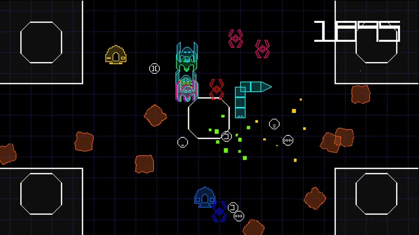 Скриншот 6 к игре Snake-A-Roid