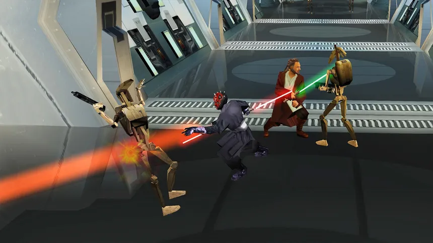 Скриншот 1 к игре Star Wars: Episode I: Jedi Power Battles