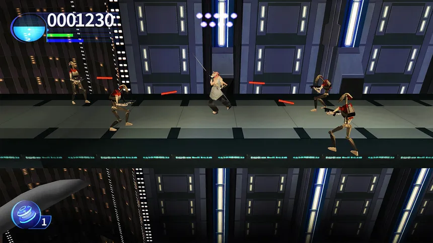 Скриншот 3 к игре Star Wars: Episode I: Jedi Power Battles