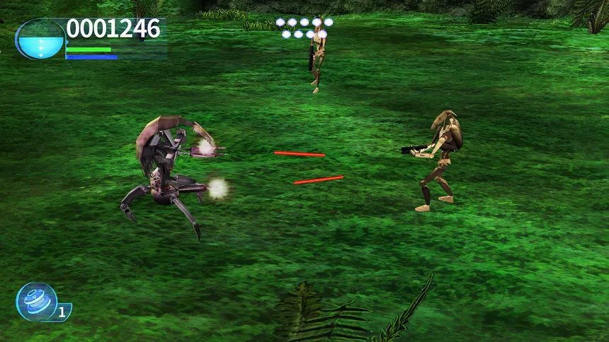 Скриншот 5 к игре Star Wars: Episode I: Jedi Power Battles