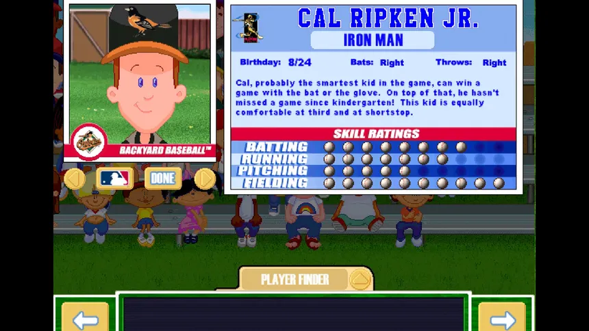 Скриншот 3 к игре Backyard Baseball '01