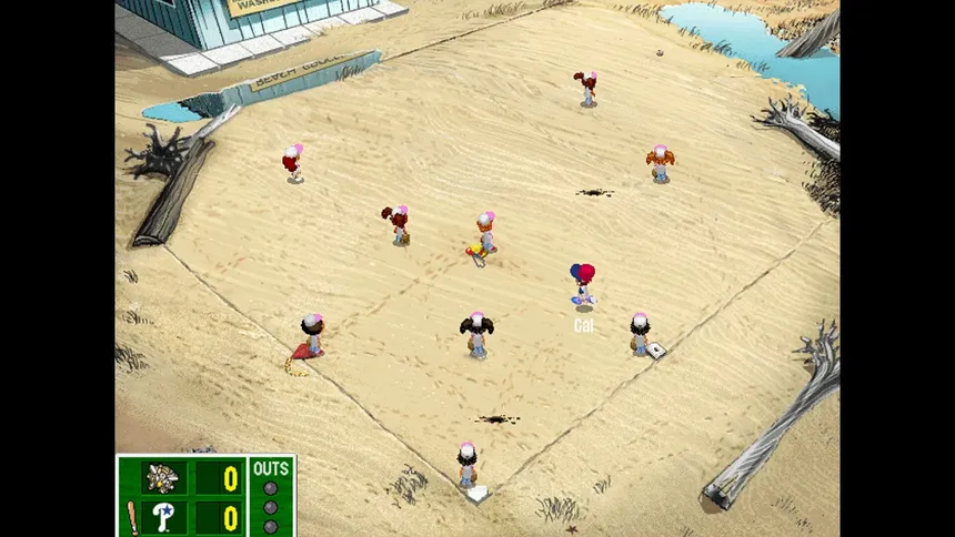 Скриншот 8 к игре Backyard Baseball '01