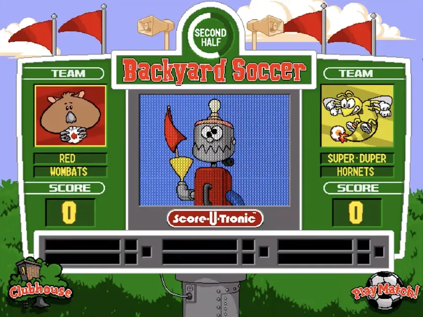 Скриншот 3 к игре Backyard Soccer '98