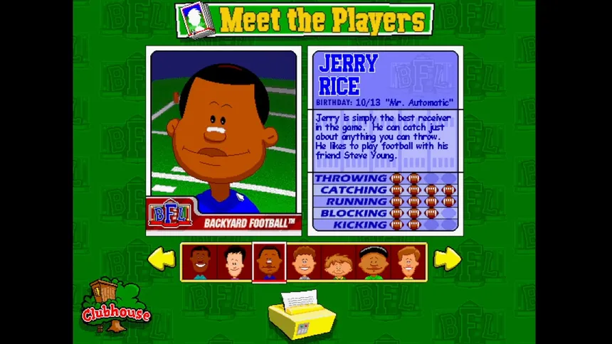Скриншот 4 к игре Backyard Football '99